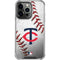 MLB Minnesota Twins Game Ball iPhone 16 Pro Clear Case