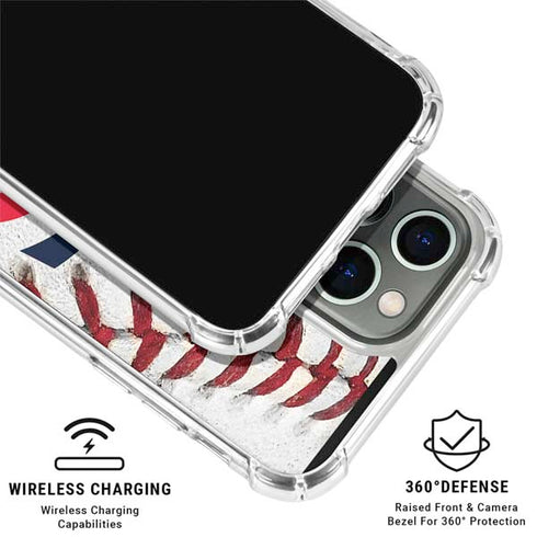 MLB Minnesota Twins Game Ball iPhone 16 Pro Max Clear Case