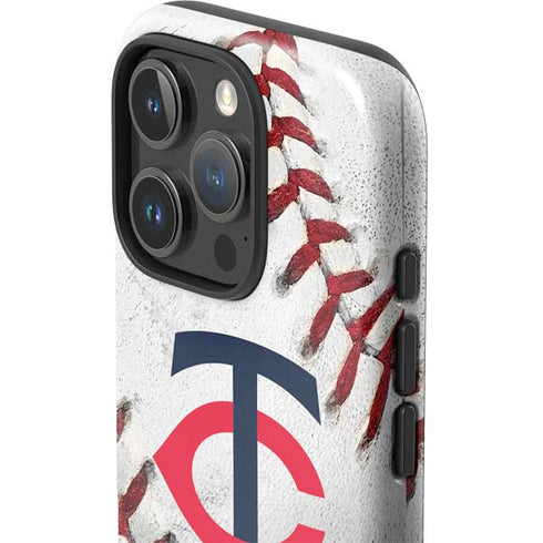 MLB Minnesota Twins Game Ball iPhone 16 Pro Max Impact Case