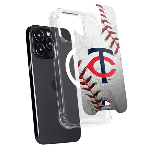 MLB Minnesota Twins Game Ball iPhone 16 Pro Max MagSafe Case