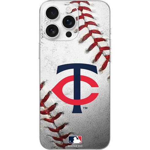 MLB Minnesota Twins Game Ball iPhone 16 Pro Max Skin