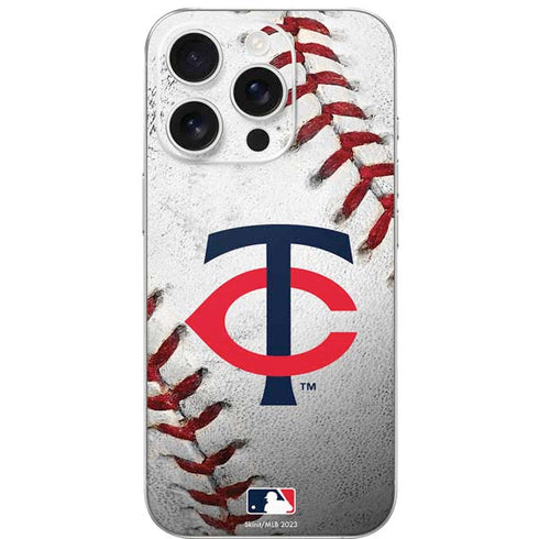 MLB Minnesota Twins Game Ball iPhone 16 Pro Skin