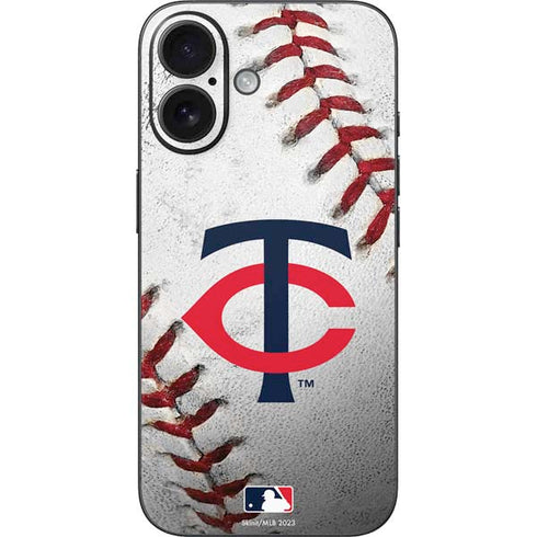 MLB Minnesota Twins Game Ball iPhone 16 Skin