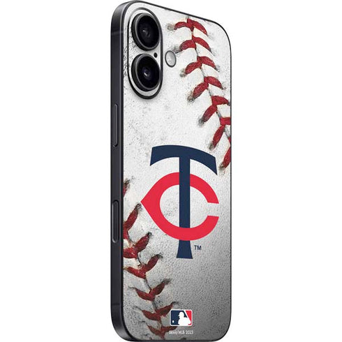 MLB Minnesota Twins Game Ball iPhone 16 Skin