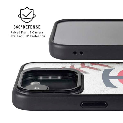 MLB Minnesota Twins Game Ball iPhone 16e Kickstand Case