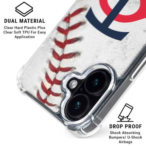 MLB Minnesota Twins Game Ball iPhone 17 MagSafe Case