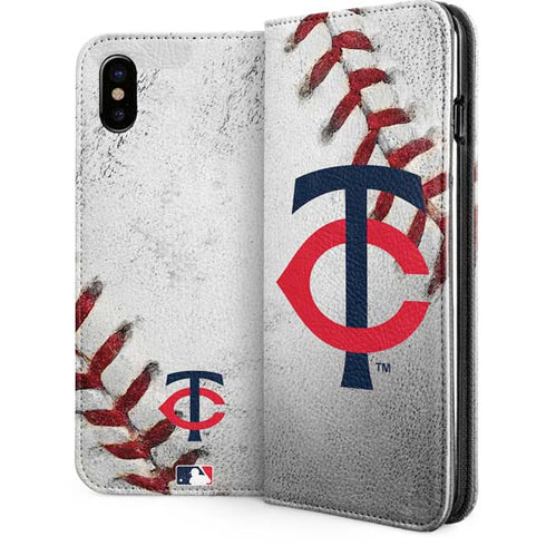 MLB Minnesota Twins Game Ball iPhone 8 Folio Case