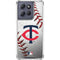 MLB Minnesota Twins Game Ball Moto G 5G (2025) Clear Case
