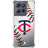 MLB Minnesota Twins Game Ball Moto G 5G (2025) Clear Case