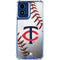 MLB Minnesota Twins Game Ball Moto G 5G (2024) Clear Case