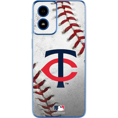 MLB Minnesota Twins Game Ball Moto G Play 4G (2024) Skin