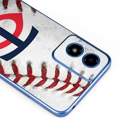 MLB Minnesota Twins Game Ball Moto G Play 4G (2024) Skin
