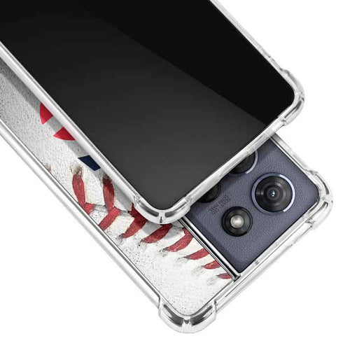 MLB Minnesota Twins Game Ball Moto G Stylus 5G (2025) Clear Case