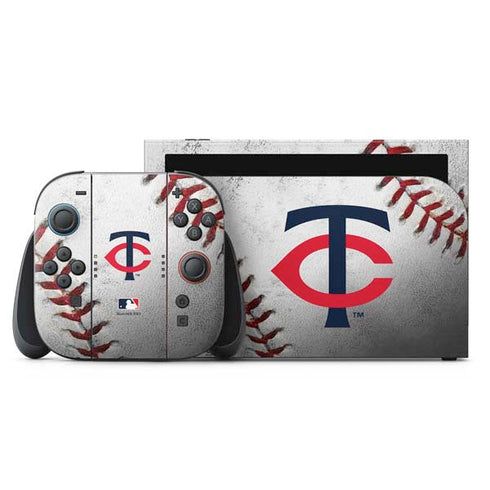 MLB Minnesota Twins Game Ball Nintendo Skins