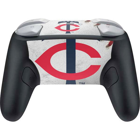MLB Minnesota Twins Game Ball Nintendo Switch 2 (2025) Pro Controller Skin