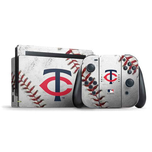MLB Minnesota Twins Game Ball Nintendo Skins