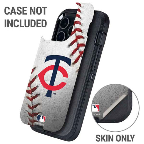 MLB Minnesota Twins Game Ball Otterbox Defender iPhone Skin