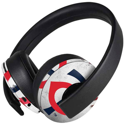 MLB Minnesota Twins Game Ball PlayStation 4 Gold Wireless Headset Skin