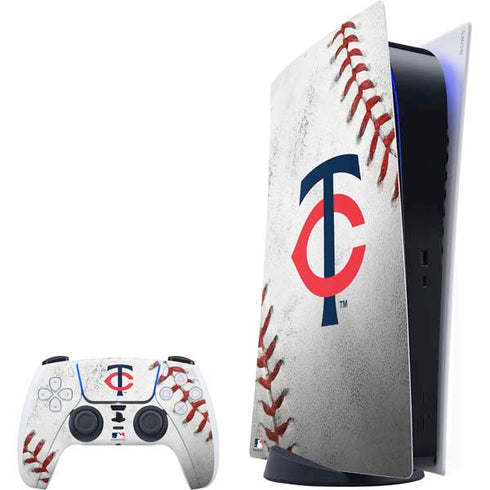MLB Minnesota Twins Game Ball PlayStation PS5 Skins