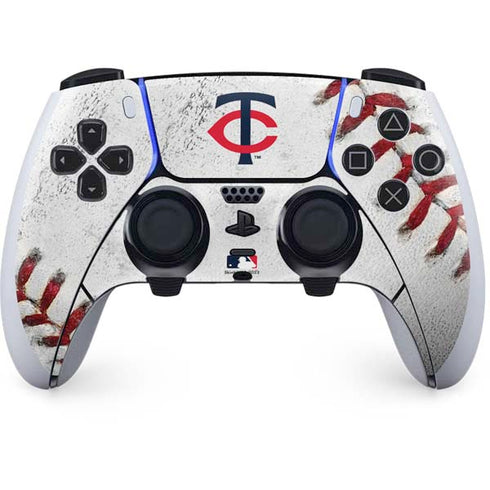 MLB Minnesota Twins Game Ball PS5 DualSense Edge Pro Controller Skin
