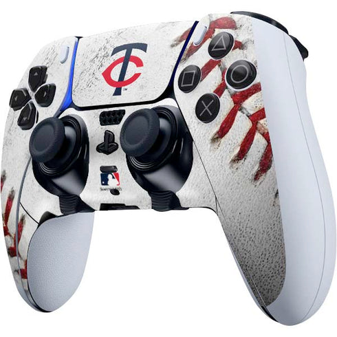 MLB Minnesota Twins Game Ball PS5 DualSense Edge Pro Controller Skin