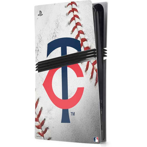 MLB Minnesota Twins Game Ball PS5 Pro Console Skin