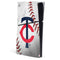 MLB Minnesota Twins Game Ball PS5 Slim Digital Edition Console Skin