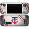MLB Minnesota Twins Game Ball Steam Deck Handheld Gaming Computer OLED Skin