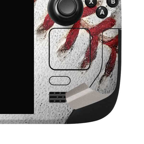 MLB Minnesota Twins Game Ball Steam Deck Handheld Gaming Computer OLED Skin