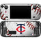 MLB Minnesota Twins Game Ball Steam Deck Handheld Gaming Computer Skin
