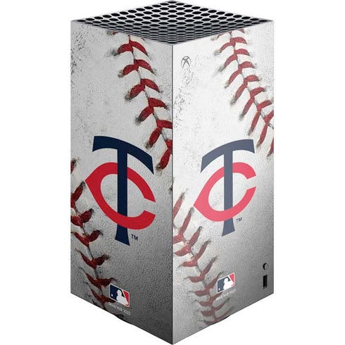 MLB Minnesota Twins Game Ball XBox Series X Digital Edition Console Skin