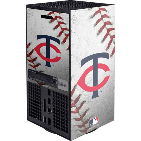 MLB Minnesota Twins Game Ball XBox Series X Digital Edition Console Skin