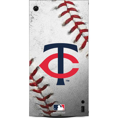 MLB Minnesota Twins Game Ball XBox Series X Digital Edition Console Skin