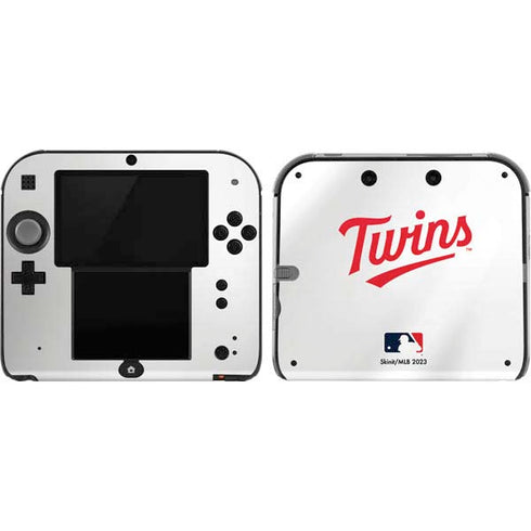 MLB Minnesota Twins Home Jersey Nintendo Skins