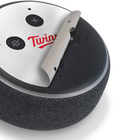MLB Minnesota Twins Home Jersey Amazon Echo Dot Skin