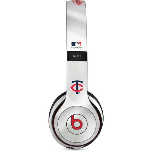 MLB Minnesota Twins Home Jersey Beats Solo 3 Wireless Skin