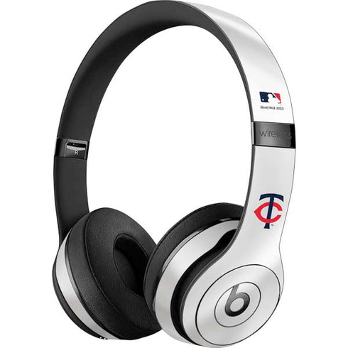 MLB Minnesota Twins Home Jersey Beats Solo 3 Wireless Skin
