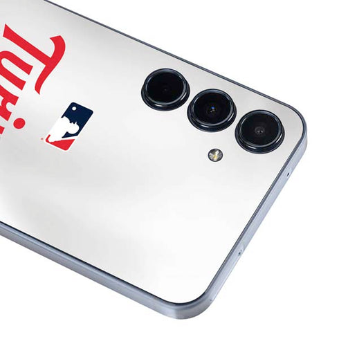 MLB Minnesota Twins Home Jersey Galaxy A55 5G Skin