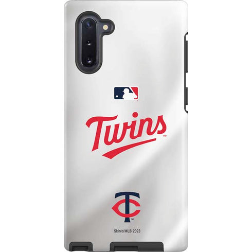 MLB Minnesota Twins Home Jersey Galaxy Cases