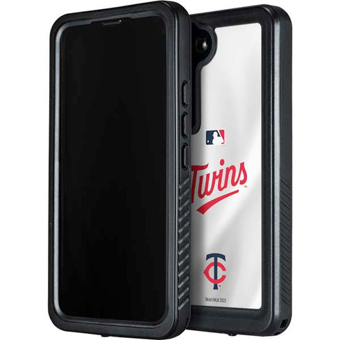 MLB Minnesota Twins Home Jersey Galaxy S24 Waterproof Case