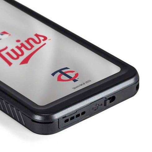 MLB Minnesota Twins Home Jersey Galaxy S24 Waterproof Case