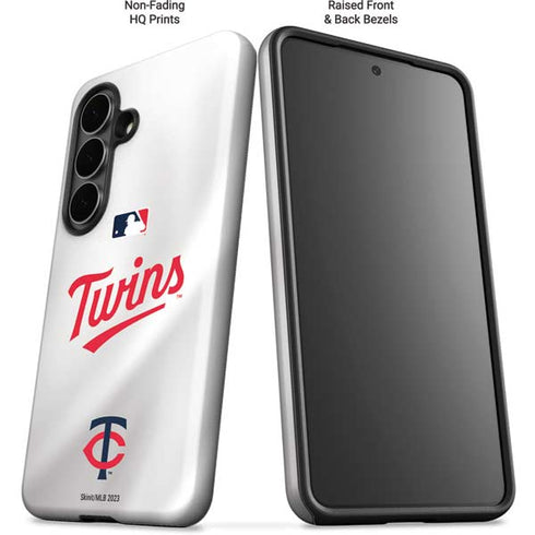 MLB Minnesota Twins Home Jersey Galaxy S26 Impact Case