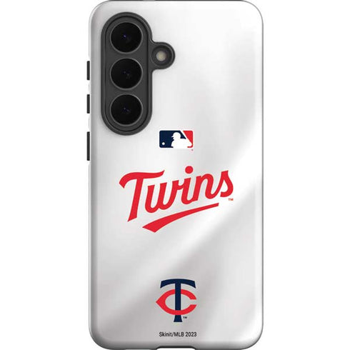 MLB Minnesota Twins Home Jersey Galaxy S26 Plus Impact Case