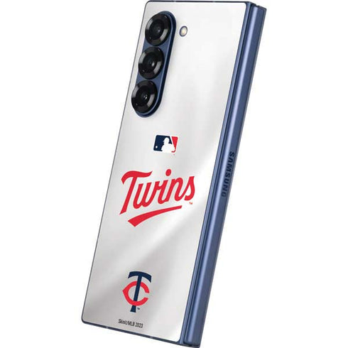 MLB Minnesota Twins Home Jersey Galaxy Z Fold6 Skin