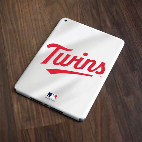 MLB Minnesota Twins Home Jersey Apple iPad Skin
