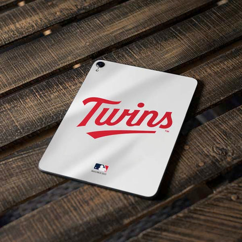 MLB Minnesota Twins Home Jersey Apple iPad Pro Skin