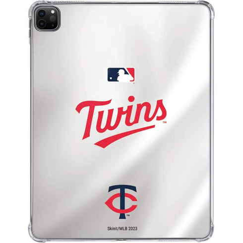 MLB Minnesota Twins Home Jersey iPad Pro 11in (2024) Clear Case