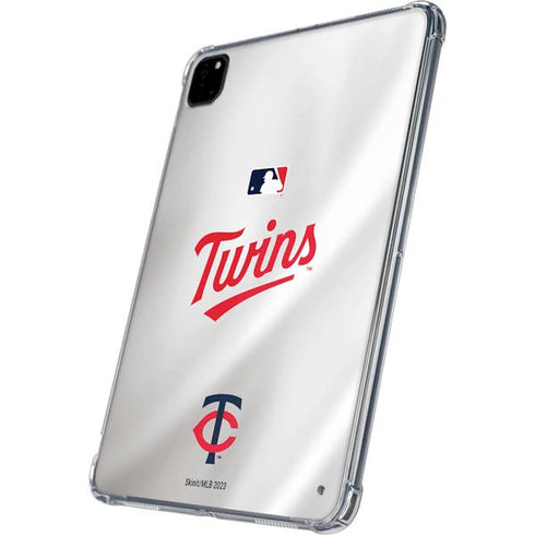 MLB Minnesota Twins Home Jersey iPad Pro 11in (2024) Clear Case