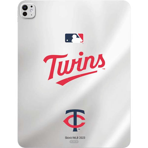 MLB Minnesota Twins Home Jersey iPad Pro 13in M4 (2024) Skin