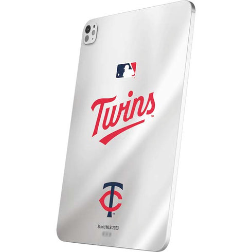 MLB Minnesota Twins Home Jersey iPad Pro 13in M4 (2024) Skin